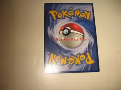POKEMON PIKACHU CARD 58/102 JUMBO - NOT FOR PLAY USE - Promo Vg Condition - Image 2