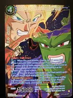 DBS Card Game Masters - SS Son Goku Vs Paikuhan Dead Heat SPR Foil BT18-038 - Image 1