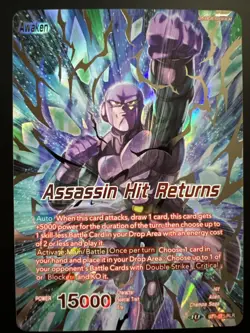 DBS Card Game Masters - Assassin Hit Returns RLR Foil BT9-125 - Image 1