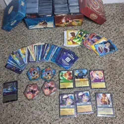 Disney Lorcana TCG Lot of 1,468 Cards All Rarieties! Cold Foils & 1 Error Card - Image 1