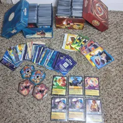 Disney Lorcana TCG Lot of 1,468 Cards All Rarieties! Cold Foils & 1 Error Card - Image 2