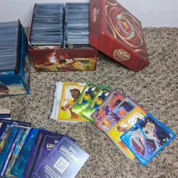 Disney Lorcana TCG Lot of 1,468 Cards All Rarieties! Cold Foils & 1 Error Card - Image 5
