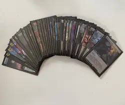 MTG COMPLETE SET (35/35) *Non-Foil* EXT ART CMM w/ NEW ELDRAZI NM/MT 2x Sleeved - Image 1
