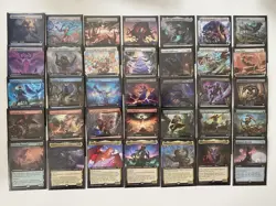MTG COMPLETE SET (35/35) *Non-Foil* EXT ART CMM w/ NEW ELDRAZI NM/MT 2x Sleeved - Image 2