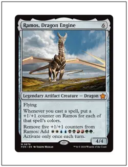 1x Ramos, Dragon Engine, Magic the Gathering MTG NM - Image 1