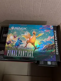 4xMAGIC THE GATHERING Final Fantasy Chocobo Bundle (IN HAND FAST SHIP) 🆕 ✅ - Image 1