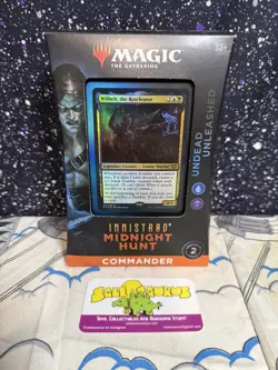 MTG Commander Innistrad: Midnight Hunt Undead Unleashed Sealed Magic New Wilhelt - Image 1