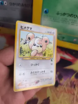 Pokemon Karte Card Teddiursa Intro Pack Chikorita Deck 1999 Wotc japanese - Image 4