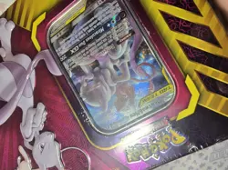 Pokemon TCG: Mewtwo & Mew GX Tag Team Power Partnership Tin Sealed 820650806322 - Image 3