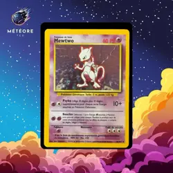 Carte Pokemon Mewtwo 10/102 Holo Edition 2 Set de Base Wizards Francaise - Image 1