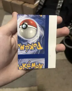 1999 Pokemon TCG Fossil Holo Error Miscut NFC Kabutops Aerodactyl - Image 2