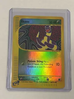 Pokemon- Ekans 108/165 Reverse Holo Expedition - NM - Image 1