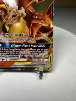 Charizard & Braixen GX Tag Team 22/236 Pokemon Cosmic Eclipse Full Art UltraRare - Image 5