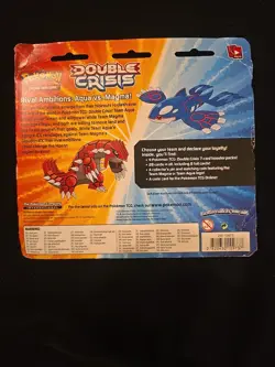 Pokemon Double Crisis Rival Ambitions : Team Aqua Vs Magma Booster Expansion Set 820650109737 - Image 2