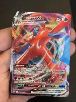 Pokemon TCG Deoxys VMAX SWSH Black Star Promos SWSH267 MINT - Image 1
