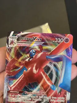 Pokemon TCG Deoxys VMAX SWSH Black Star Promos SWSH267 MINT - Image 2