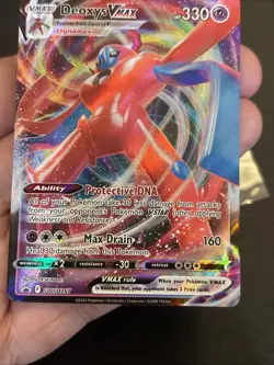 Pokemon TCG Deoxys VMAX SWSH Black Star Promos SWSH267 MINT - Image 3