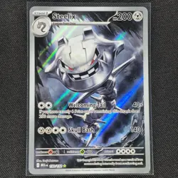 Steelix - 150/132 - Illustration Rare - Mega Evolution - Pokemon Card - NM/M - Image 1