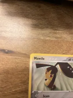 Pokemon Mawile EX Sandstorm 9/100 Holo Rare 60HP Metal Hook 2003 - Image 2