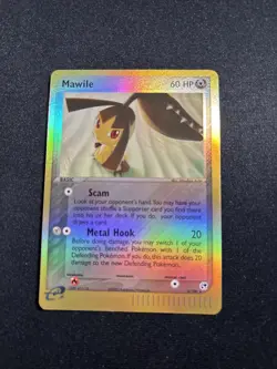 2003 Pokemon Mawile 9/100 EX Sandstorm Reverse Holo Rare NM - Image 1