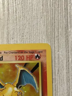 Pokemon Base Set Charizard Holo Rare Card 4/102 Near Mint Condition 1999 - Image 2