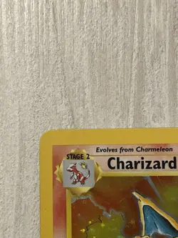 Pokemon Base Set Charizard Holo Rare Card 4/102 Near Mint Condition 1999 - Image 3