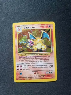 Pokemon - Base Set Unlimited 1999 WOTC - Charizard 4/102 Holo Rare - HP - Image 1