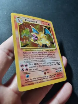 Pokemon - Base Set Unlimited 1999 WOTC - Charizard 4/102 Holo Rare - HP - Image 5