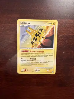 Elekid 48/130 Diamond and Pearl Regular Pokemon Card - Image 2