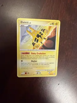 Elekid 48/130 Diamond and Pearl Regular Pokemon Card - Image 4