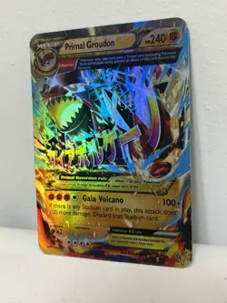 Pokemon Primal Groudon EX 86/160 XY - Primal Clash Holo 240HP Ultra Rare Card - Image 2
