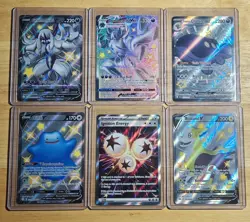 Pokemon Full Art Lot 6 Cards Total Near Mint Condition - Image 1