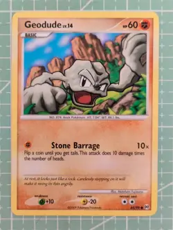 65/99 Geodude Common: Arceus Pokemon Trading Card Game TCG - Image 1