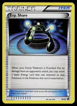 Pokemon Card - Exp. Share Dragon Vault 18/20 Holo Rare - Image 1