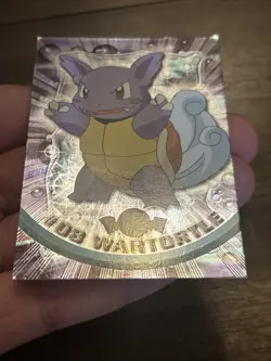 Pokemon Card TCG Wartortle Holo Foil # 08 VLP Topps Black Label Logo Vintage OG - Image 4