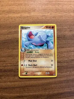 Quagsire 44/115 EX Unseen Forces Regular Uncommon Pokemon TCG Card LP - Image 1