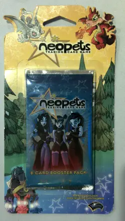 Neopets Base Set Original Trading Card Game TCG Booster Pack Blister - Image 1