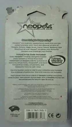 Neopets Base Set Original Trading Card Game TCG Booster Pack Blister - Image 2