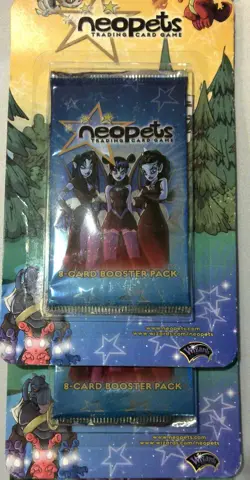 Neopets Base Set Original Trading Card Game TCG Booster Pack Blister - Image 3