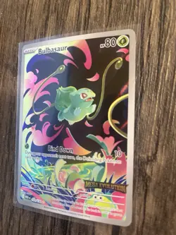 Bulbasaur - (Mega Evolution Stamped) 133/132 Miscellaneous Cards & Products Holo - Image 1