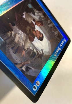 MTG Frantic Search *RETRO FRAME FOIL* Dominaria Remastered 285 NM - Image 4