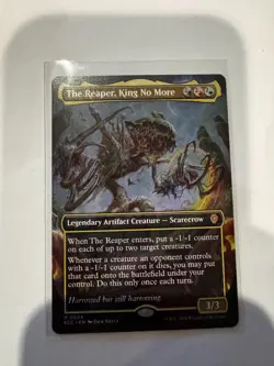 The Reaper, King No More Borderless Regular Lorwyn Eclipsed MTG - Image 1