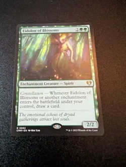 1x MTG Eidolon of Blossoms - Commander Masters (CMM) #892 - Magic the Gathering - Image 1