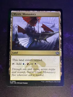 MTG * Mystic Monastery DragonStorm * 1X * NM - Image 1