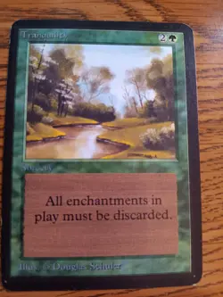 Magic The Gathering Tranquility Alpha Edition Regular LP - Image 1