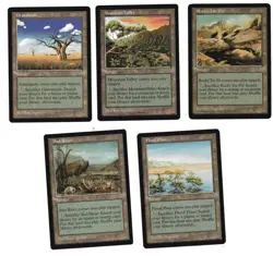 BT's MTG Mirage 1 set or Fetch Lands NM Never been Played Free Shipping - Image 1
