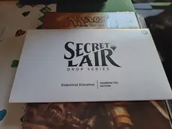 Diabolical Dioramas Foil - Secret Lair - MTG - Magic the Gathering - Sealed - Image 1