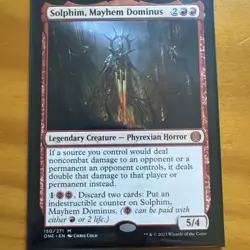 Solphim, Mayhem Dominus Phyrexia: All Will Be One Regular - Image 1