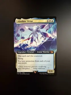 MTG Final Fantasy English Absolute Virtue Extended Art 0476 Non-Foil - Image 1