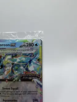 2025 Pokemon Vaporeon ex 023/131 Prismatic Evolutions SEALED PROMO - Image 3